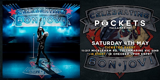 Primaire afbeelding van CELEBRATING BON JOVI | Live at Pockets Tullamarine