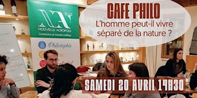 Café Philo: "l'homme peut-il vivre séparé de la nature ?" primary image