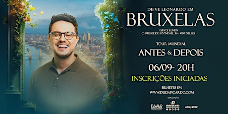 Deive Leonardo em Bruxelas