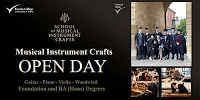 Primaire afbeelding van Newark College Musical Instrument Crafts Open Day