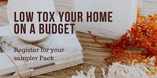 Imagen principal de Low Tox your home on a Budget