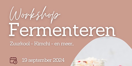 Workshop Fermenteren