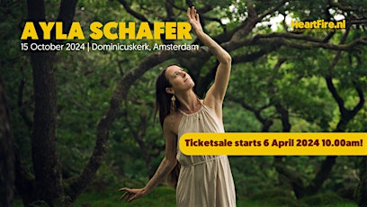 Primaire afbeelding van HeartFire Presents :: Ayla Schafer - She Who Whispers Live in Amsterdam