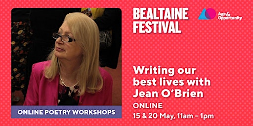 Imagem principal do evento Bealtaine 2024: Writing Our Best Lives