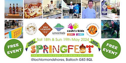 Image principale de Loch Lomond Springfest Food & Drink Festival 2024