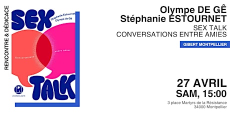 LES RENCONTRES GIBERT : Olympe de GÊ & Stéphanie ESTOURNET