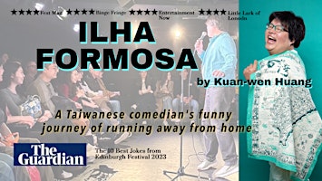 Imagen principal de English Stand up Comedy Special - Kuan-wen: Ilha Formosa - Antwerp