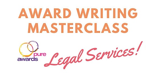 Award Writing Masterclass for Legal Services primary image