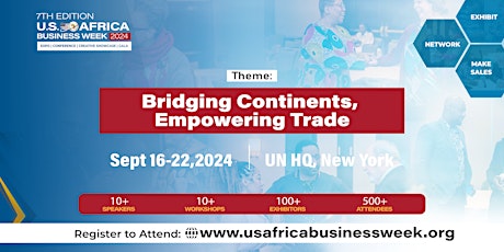 USAfrica Business Week: Expo | Conference | Fashion Showcase | Gala