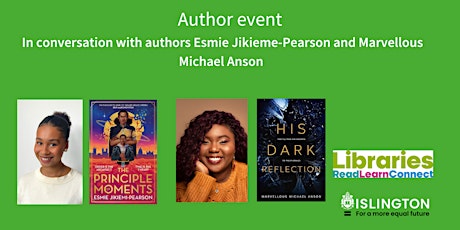 In conversation with authors Esmie Jikiemi-Pearson and  Marvellous Michael Anson