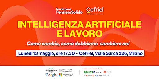 Imagem principal do evento Intelligenza artificiale e lavoro