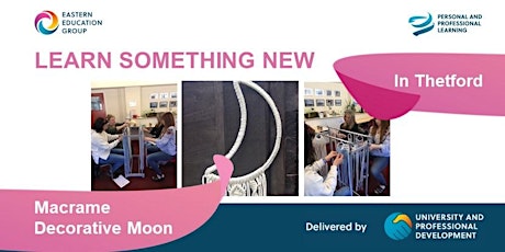 Macrame Workshop - Create your own decorative moon wall hanging