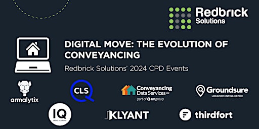 Imagem principal do evento Redbrick's 2024 CPD Events: Digital Move - The Evolution of Conveyancing