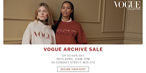 Primaire afbeelding van Vogue Collection Archive Sale