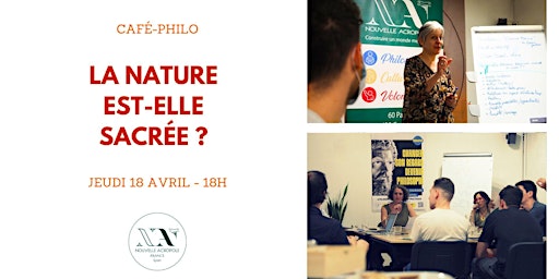 Image principale de CAFÉ-PHILO :  La Nature est-elle sacrée ?