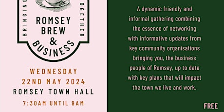 Romsey Brew and Business - May