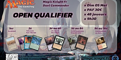 Imagem principal de Open qualifier - Magic Knight Fr