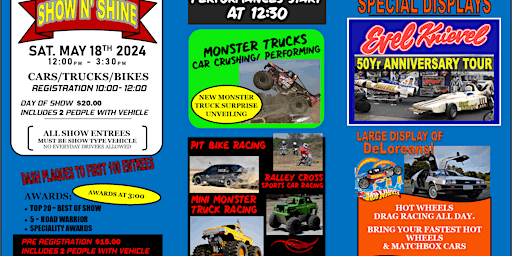 Hauptbild für Monster Motor Show - CAR TRUCK BIKE SHOW