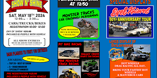 Imagen principal de Monster Motor Show - CAR TRUCK BIKE SHOW