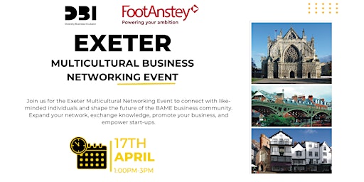 Imagen principal de Exeter Multicultural Business Networking Event