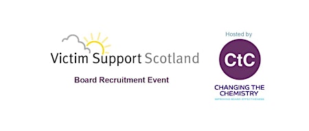 Imagen principal de Victim Support Scotland Board recruitment information event hosted by CtC