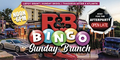 Primaire afbeelding van RNB Bingo Brunch @ Blue Martini