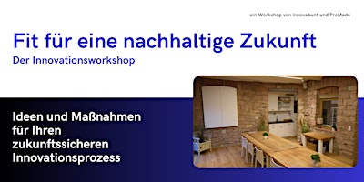 Imagen principal de Fit für eine nachhaltige Zukunft - Ihr Innovationsworkshop