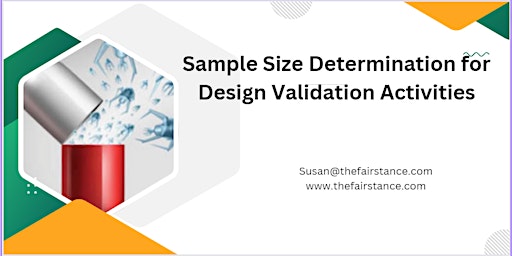 Image principale de Sample Size Determination for Design Validation Activities