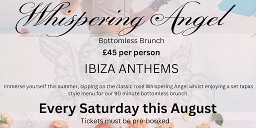 Whispering Angel Bottomless Brunch primary image