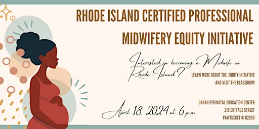 Imagem principal do evento RI Certified Professional Midwifery Equity Initiative