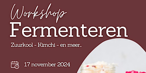 Primaire afbeelding van Workshop Fermenteren