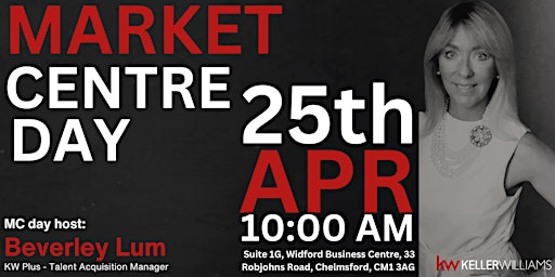 Imagem principal do evento Keller Williams  Plus Market Centre Day - April 2024