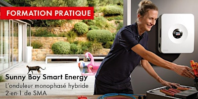 Primaire afbeelding van Formation pratique : l'onduleur hybride Sunny Boy Smart Energy