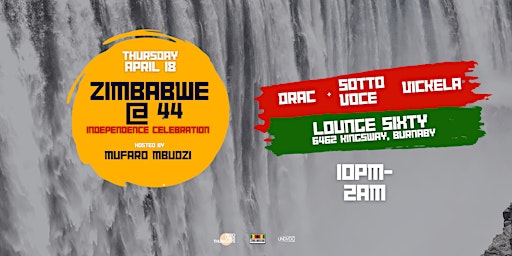 Hauptbild für ZIMBABWE@44 : ZIM INDEPENDENCE DAY PARTY