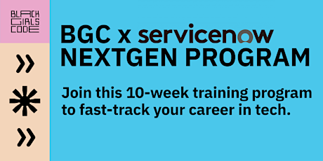 BGC x ServiceNow Information Session