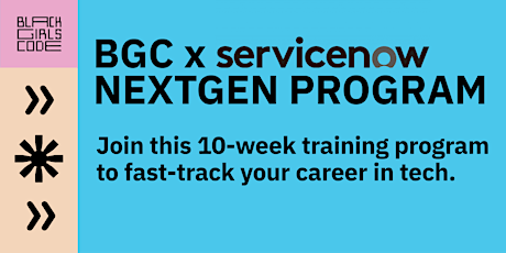 BGC x ServiceNow Information Session primary image