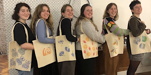 Lino Print Your Own Tote Bag!