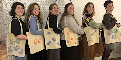 Primaire afbeelding van Lino Print Your Own Tote Bag!