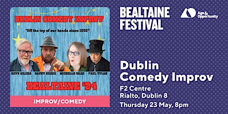 Image principale de Bealtaine 2024: Dublin Comedy Improv
