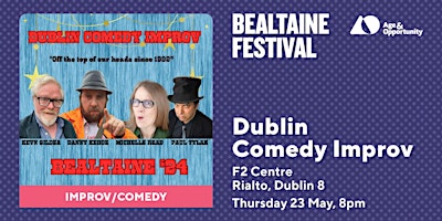 Primaire afbeelding van Bealtaine 2024: Dublin Comedy Improv