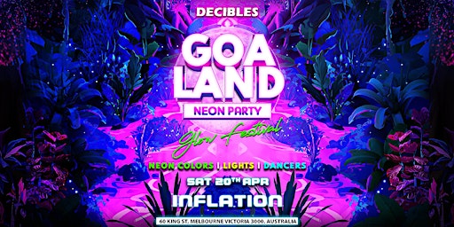 Imagen principal de GOA LAND - Bollywood Neon Party