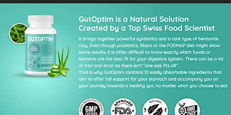 Feeling Bloated or Bogged Down? GutOptim Gut Health Can Help