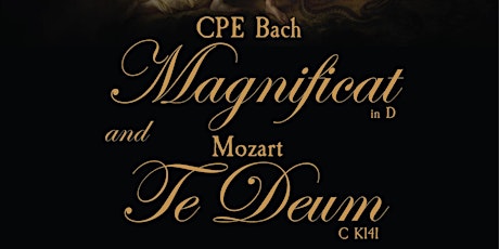 DCCU present CPE Bach Magnificat & Mozart Te Deum  primärbild