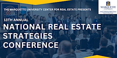 Imagem principal de 2024 Marquette University Real Estate Strategies Conference