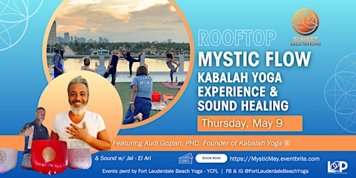 Rooftop Mystic Flow Experience & Sound Healing: May Edition primary image