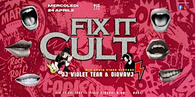 Imagem principal de Fix it CULT - The Party