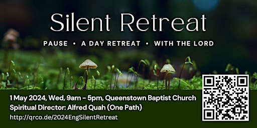 Imagem principal do evento 2024 QBC English Congregation Silent Retreat