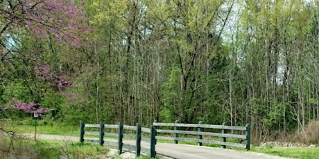 Walk along Epping Way Greenway with Cathy Justis with Wolf River Conservancy