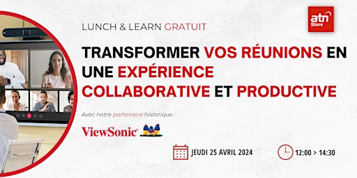 Primaire afbeelding van Transformer vos réunions en une expérience collaborative et productive