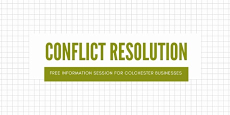 FREE Conflict Resolution Session